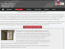 Tablet Screenshot of egr-renovation.com
